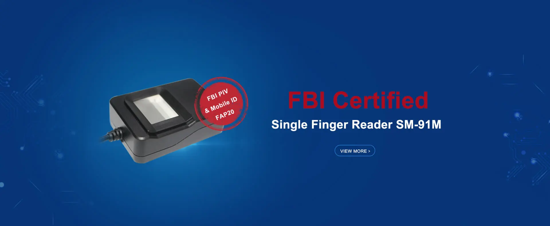 Single Finger Reader