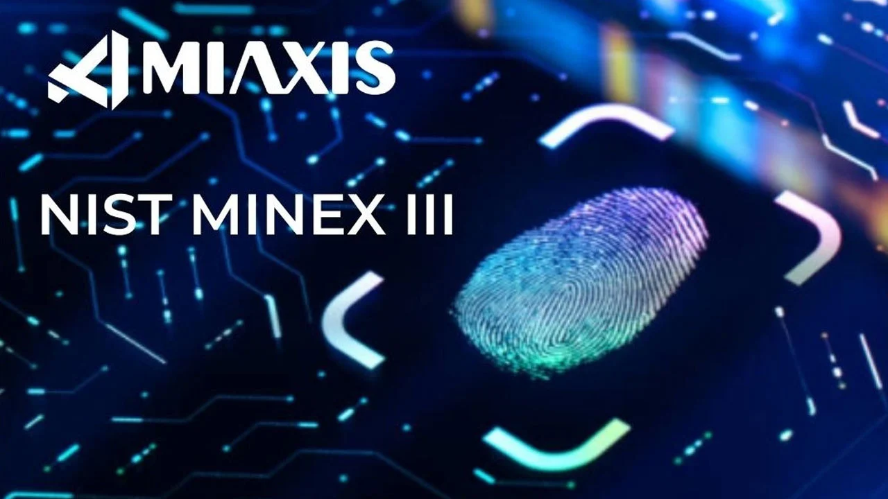 MIAXIS Ranks First in the MINEX III Matching Test in China